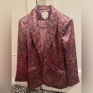 Satin blazer